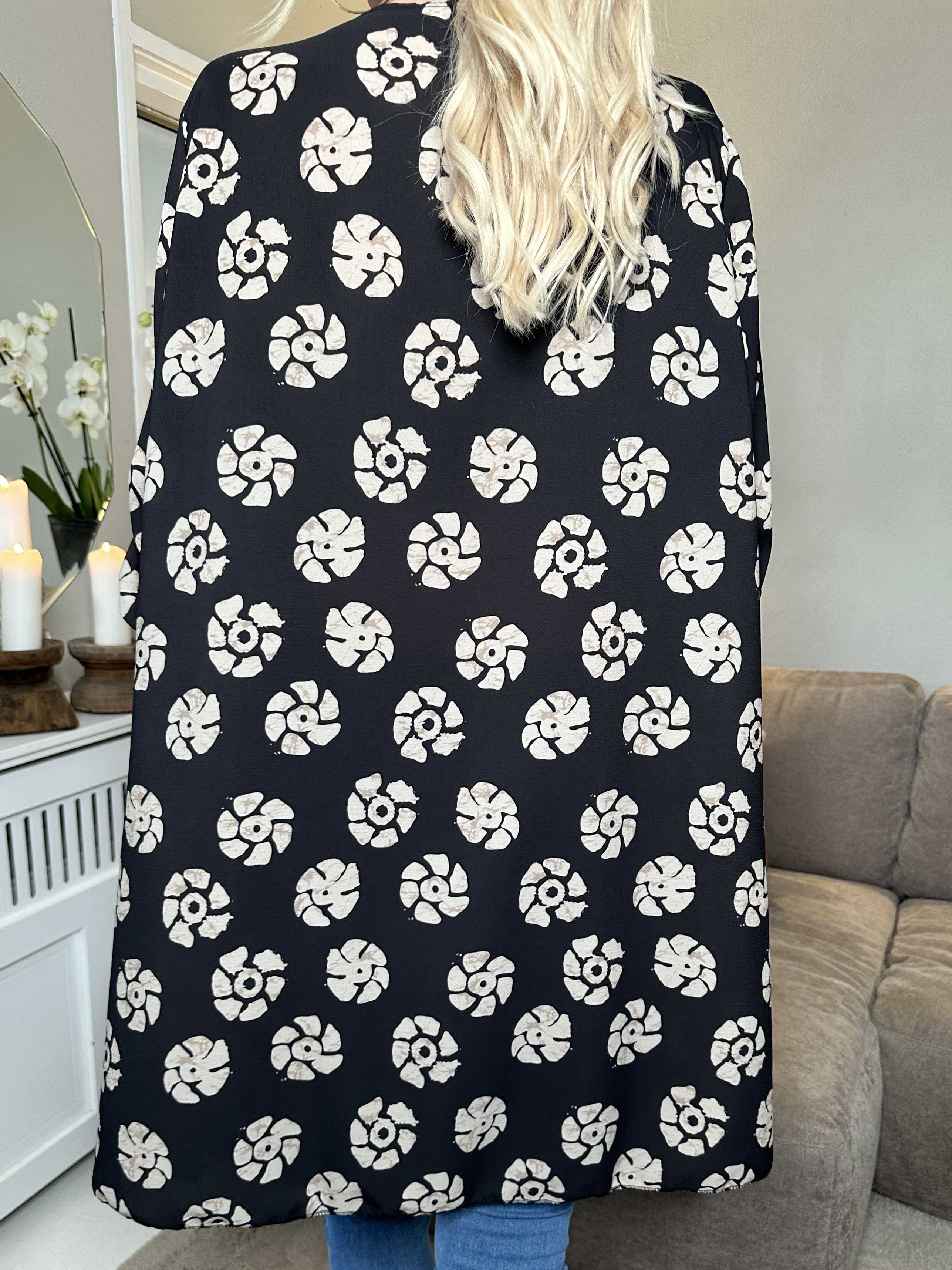 Claudia Print Dress - Tunikaklänning med tryck och dragkedja - Green